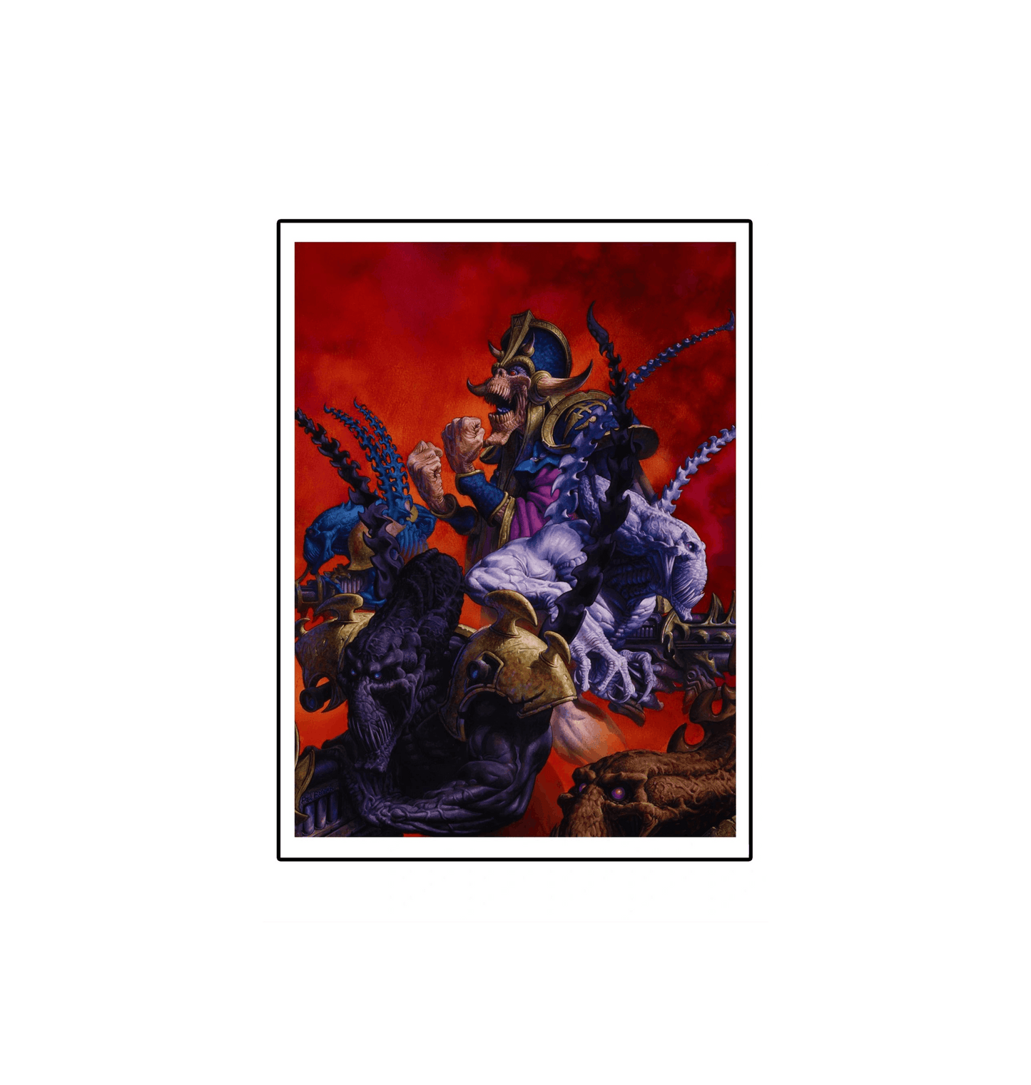 Mutant Chronicles - Lords of the Dark Symmetry Fine Art Print