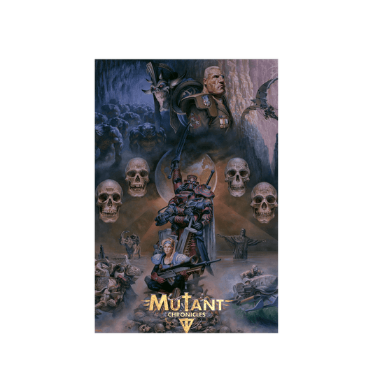 Mutant Chronicles - Brotherhood Beneath the Light of Hope unframed poster