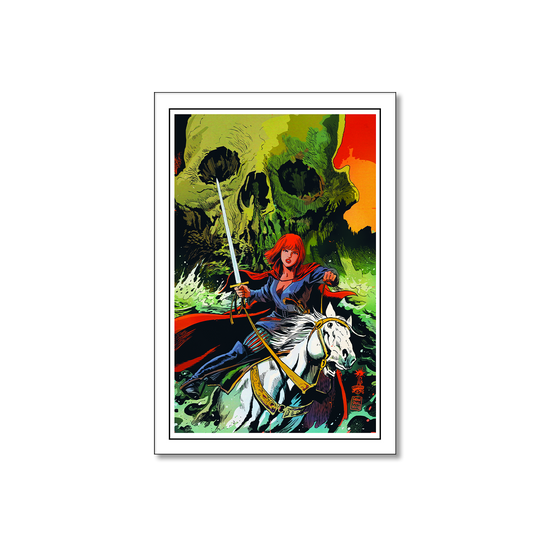 Dark Agnes: Tides of Death - Fine Art Print