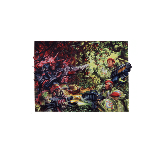Mutant Chronicles - Blood Berets Fine Art Print