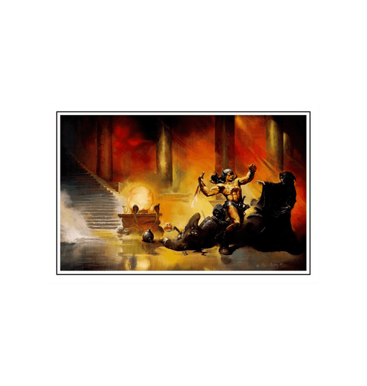 Conan - The People of the Black Circle Fine Art Print