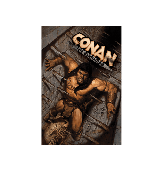 Conan Pit of Spikes unframed poster