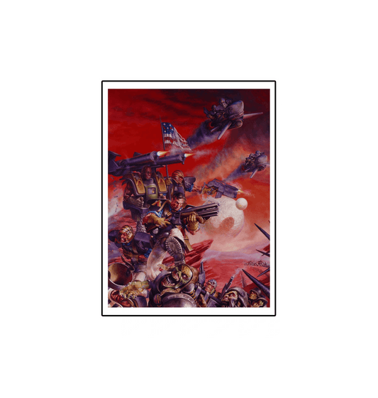 Mutant Chronicles - Capitol Shock Assault Fine Art Print