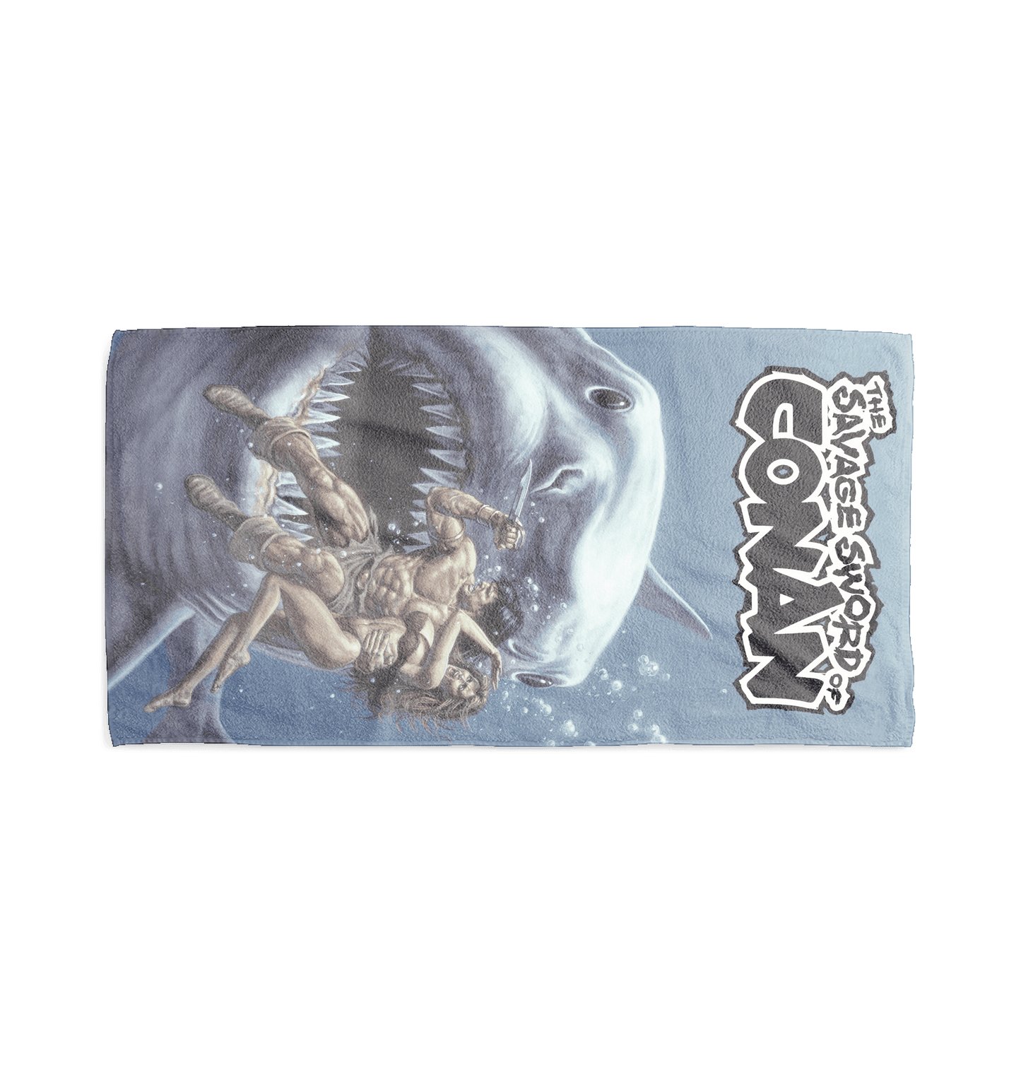 The Savage Sword of Conan Savage Depths Beach Towel