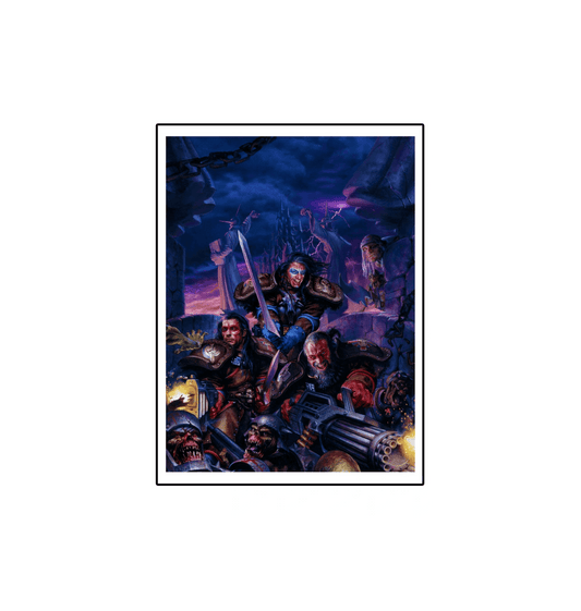 Mutant Chronicles - Laughing Into the Slaughter Fine Art Print