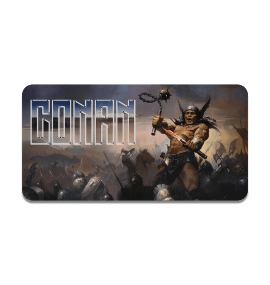 Conan Blood and Thunder Large Gaming Mat front