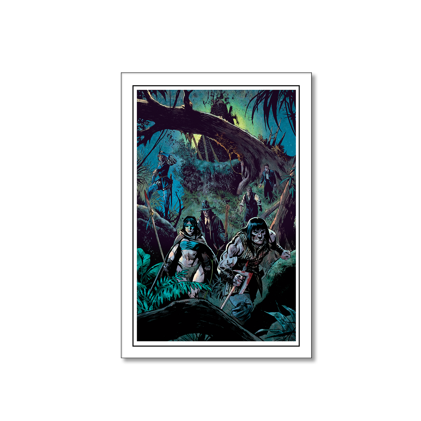 Hunters of the Black Stone - Fine Art Print