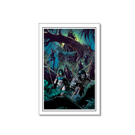 Hunters of the Black Stone - Fine Art Print