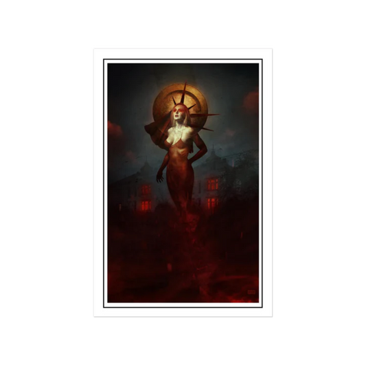 Kult: Scarlet Bride Fine Art Print