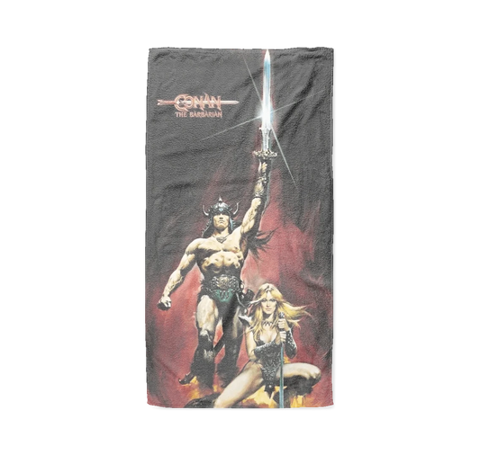 Conan - Conan The Barbarian 1982 Movie Beach Towel