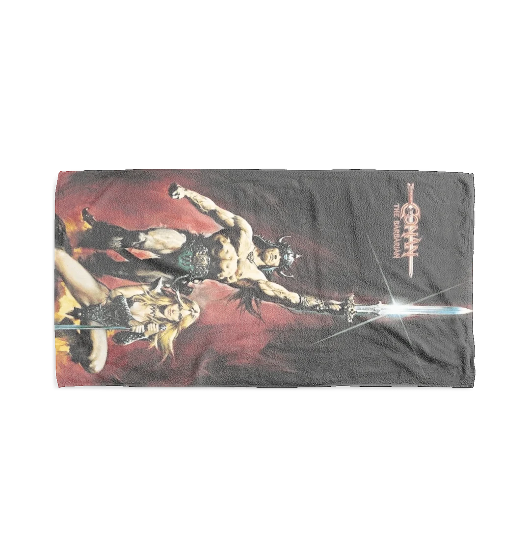 Conan - Conan The Barbarian 1982 Movie Beach Towel