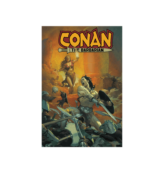 Conan The Barbarian Red Nails unframed poster