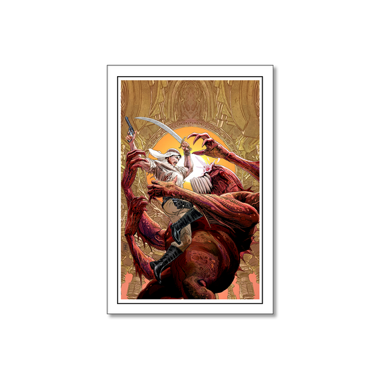 El Borak: Swift Heroism - Fine Art Print