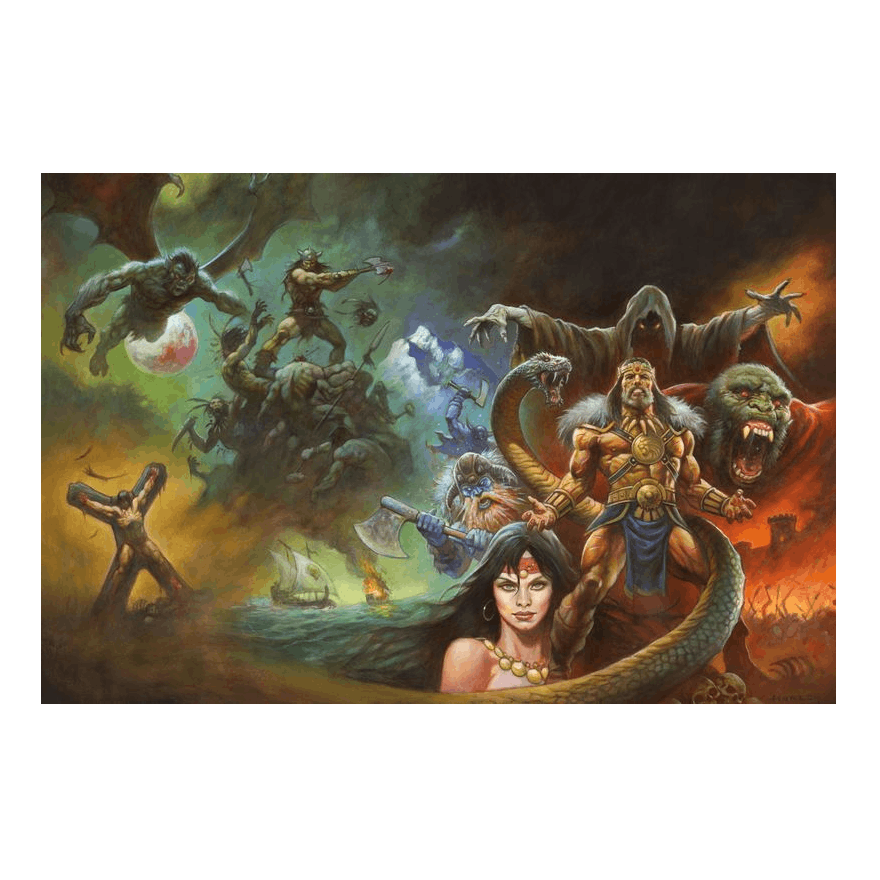 Conan Legends Undreamed Of (Issue 25 Cover)