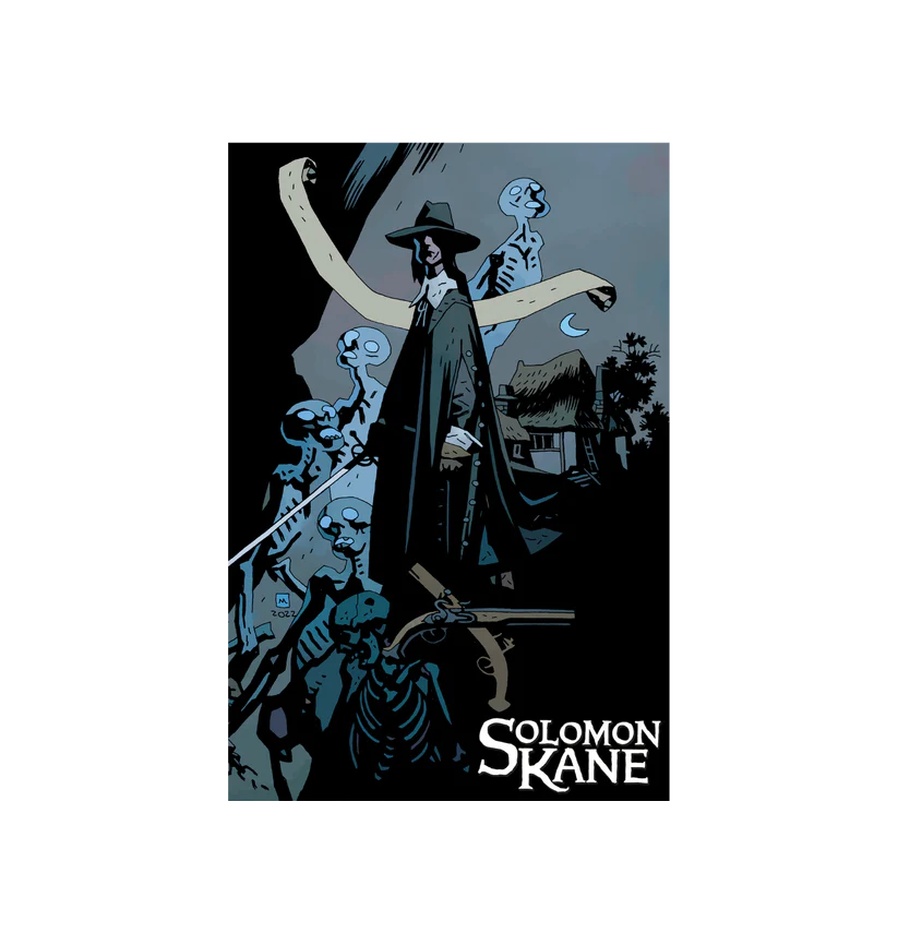 アート・デザイン・音楽 SOLOMON KANE THE ARTBOOK OF SOLOMON Solomon Kane - Mignola Spectral Reckoning Poster – Heroic