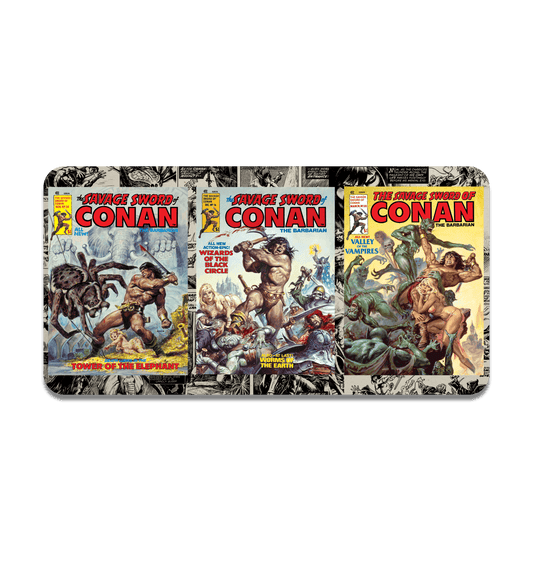 Conan Savage Battles Large Gaming Mat front