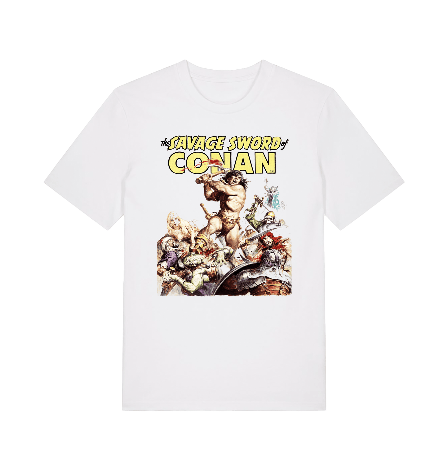 Wizard of the Black Circle Savage Sword of Conan T Shirt front