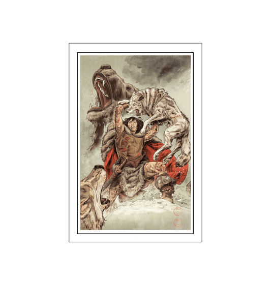 Conan Frozen Faith unframed fine art print