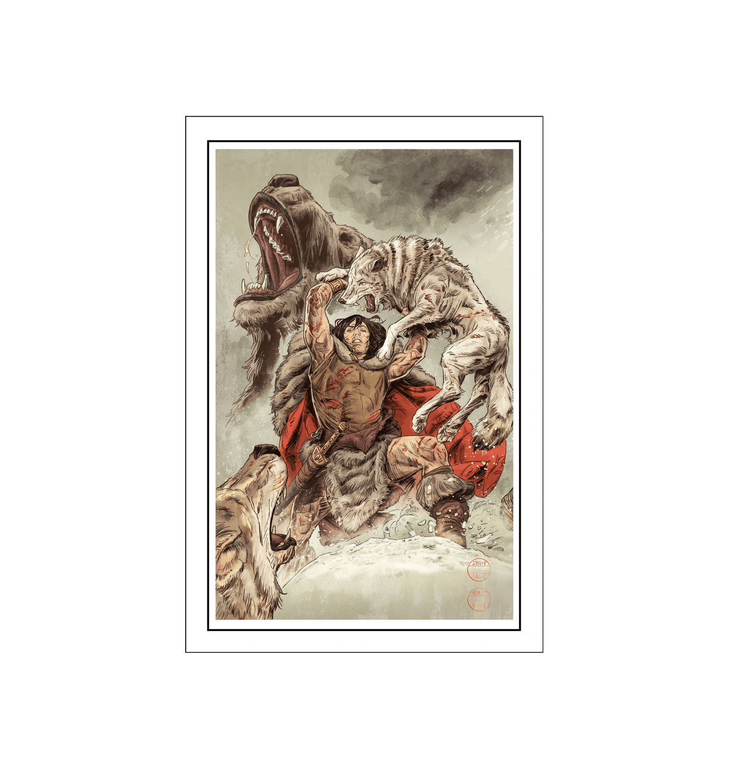 Conan - Frozen Faith Fine Art Print