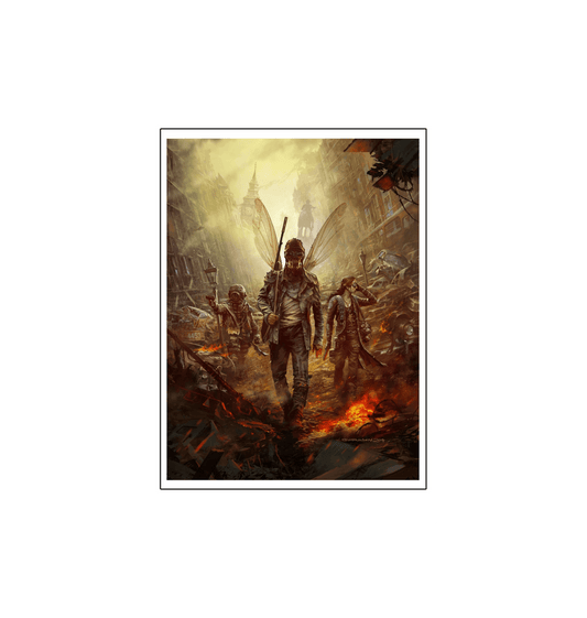 Mutant Year Zero - Stalkers of the Fallen City Fine Art Print