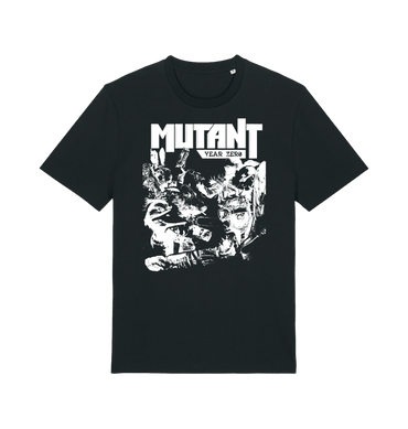 Black Printed T-shirt Front