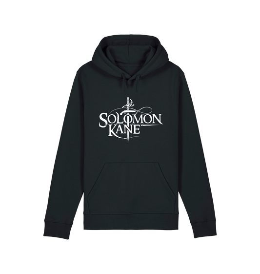 Black Printed Hoody Front