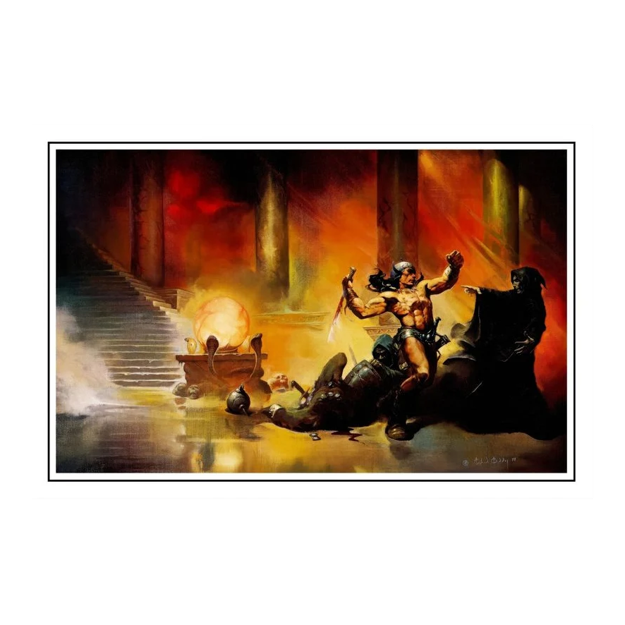 Conan The People of the Black Circle Fine Art Print
