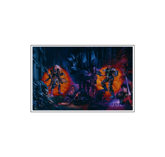 Mutant Chronicles - Humanity and the Dark Legion Revealed Fine Art Print