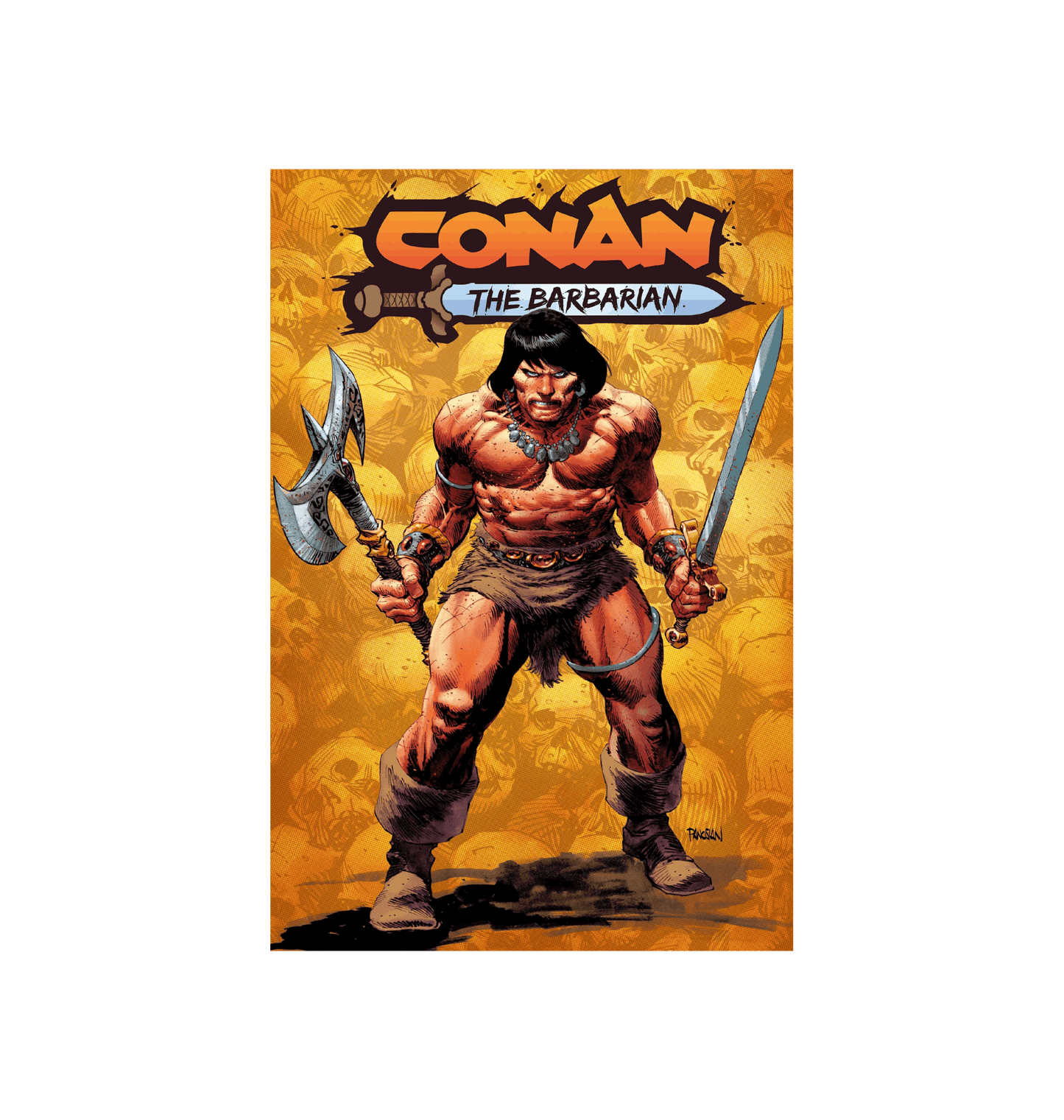 Conan The Barbarian Battle Ready unframed poster