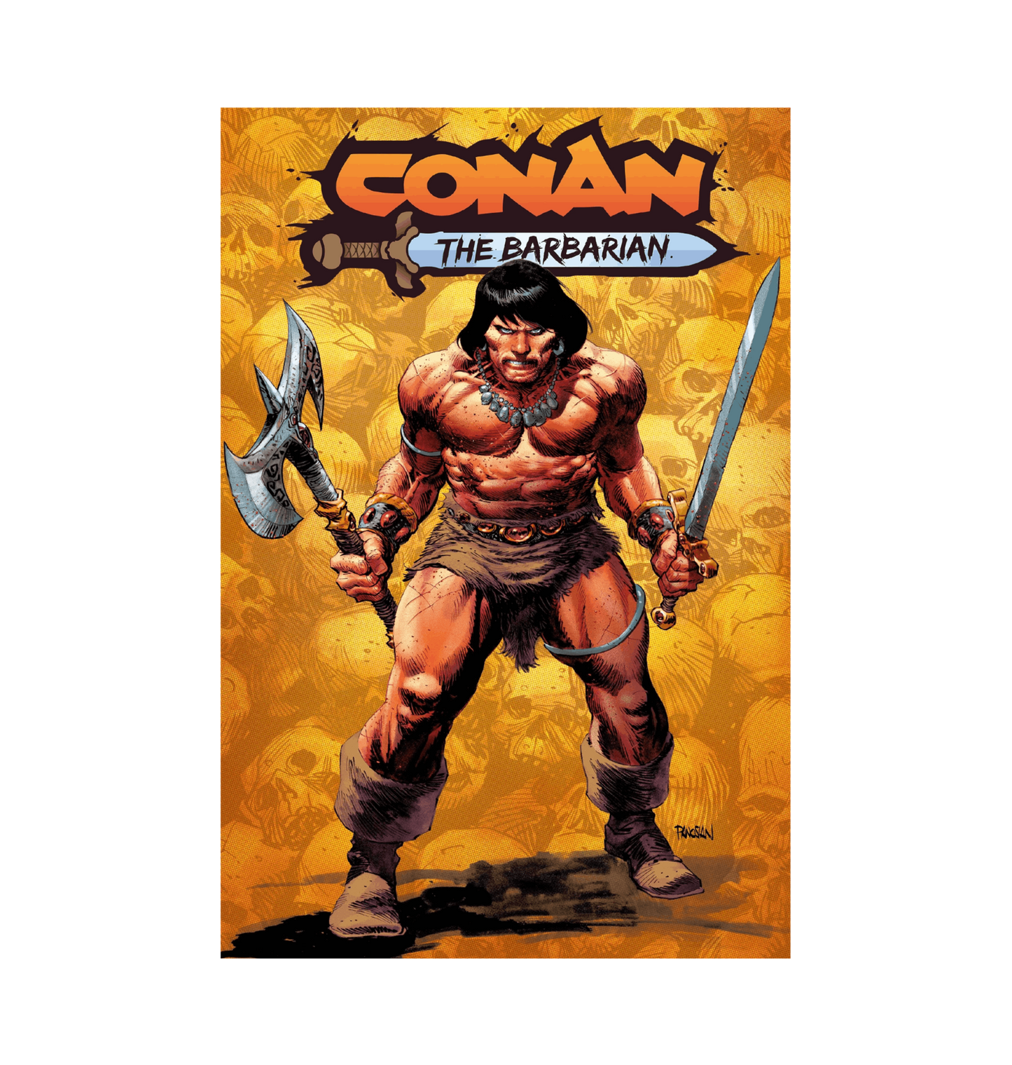 Conan The Barbarian Battle Ready unframed poster