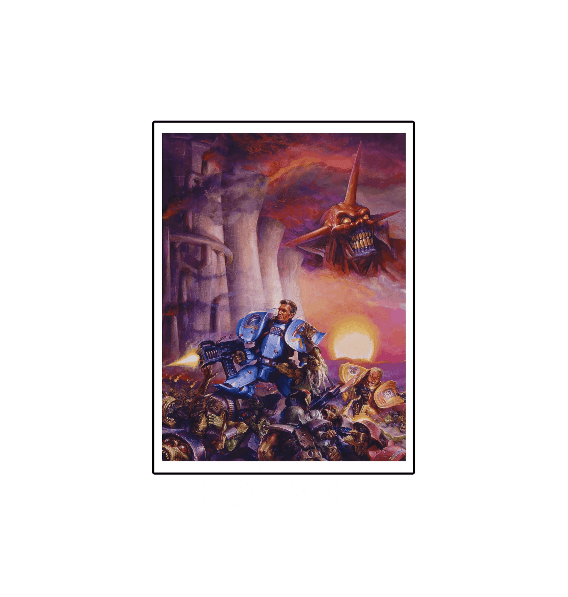 Mutant Chronicles - One Final Stand unframed fine art print
