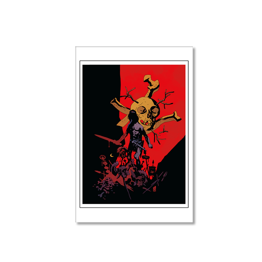 Bran Mak Morn: Blood and Bone - Fine Art Print