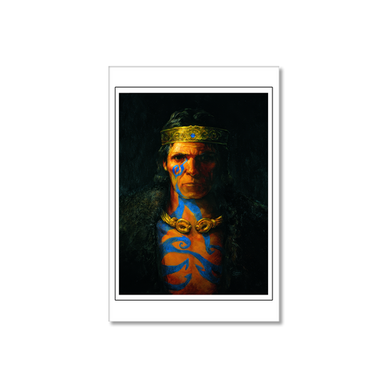 Bran Mak Morn: Portrait of the Last King - Fine Art Print