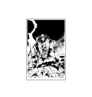 Conan - Battle of the Black Stone Fine Art Print