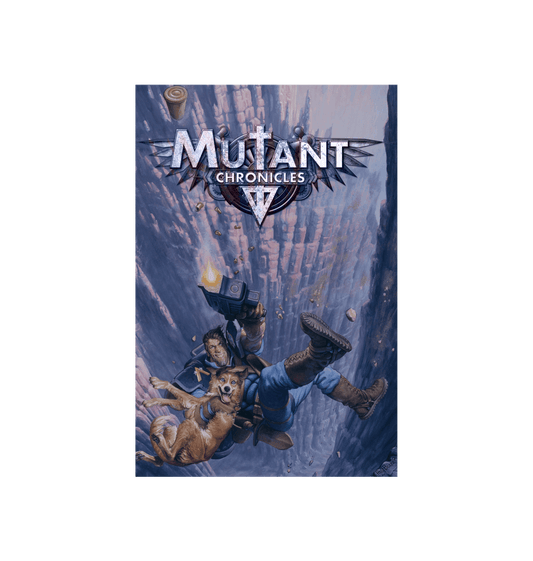 Mutant Chronicles - Mitch Hunter & Pride Freefall unframed poster