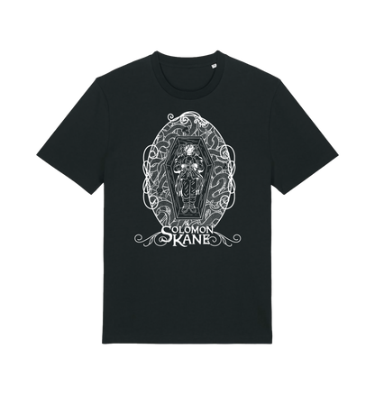Black Printed T-shirt Front