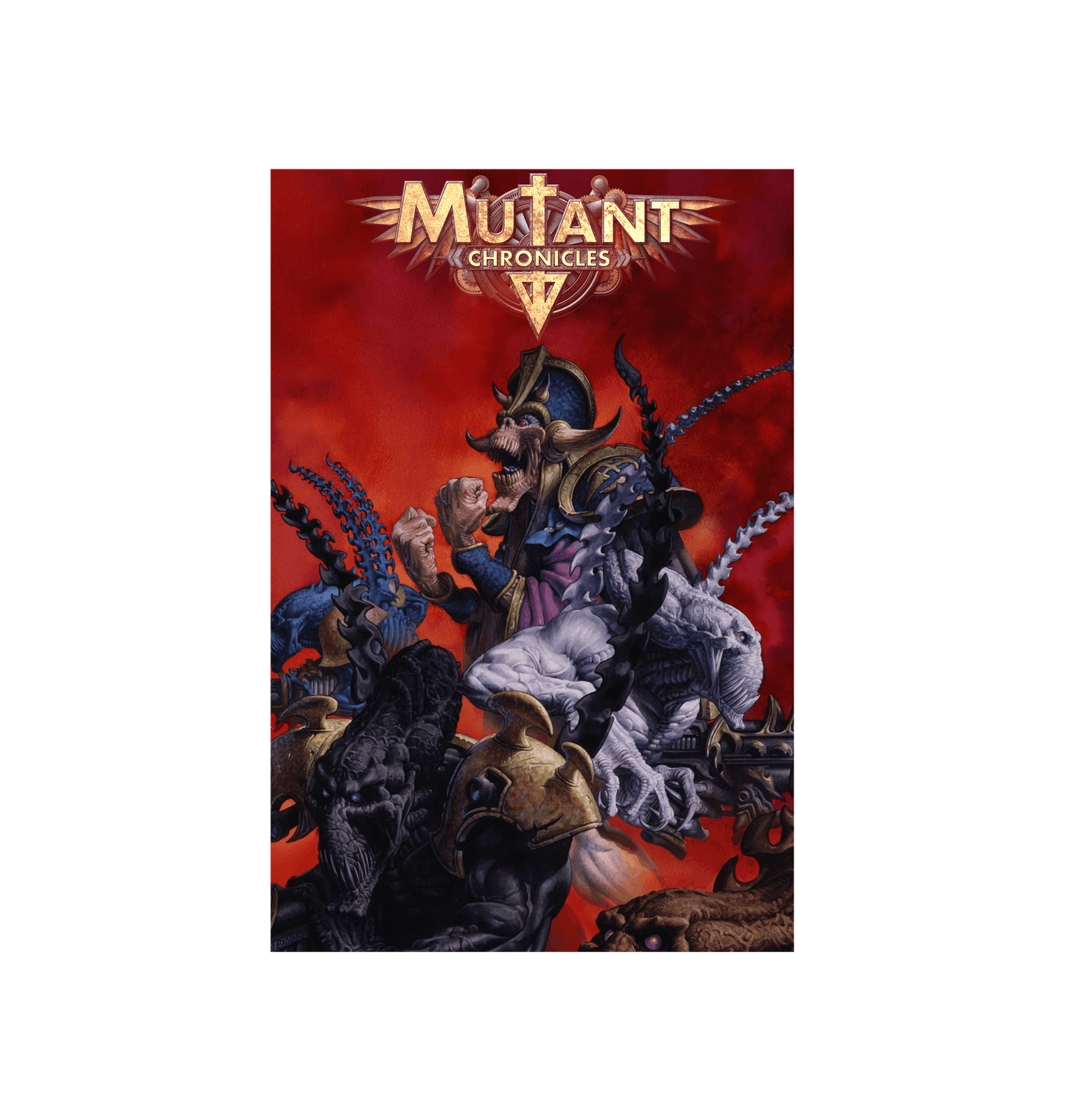 Mutant Chronicles - Lords of the Dark Legion Fine Art Print