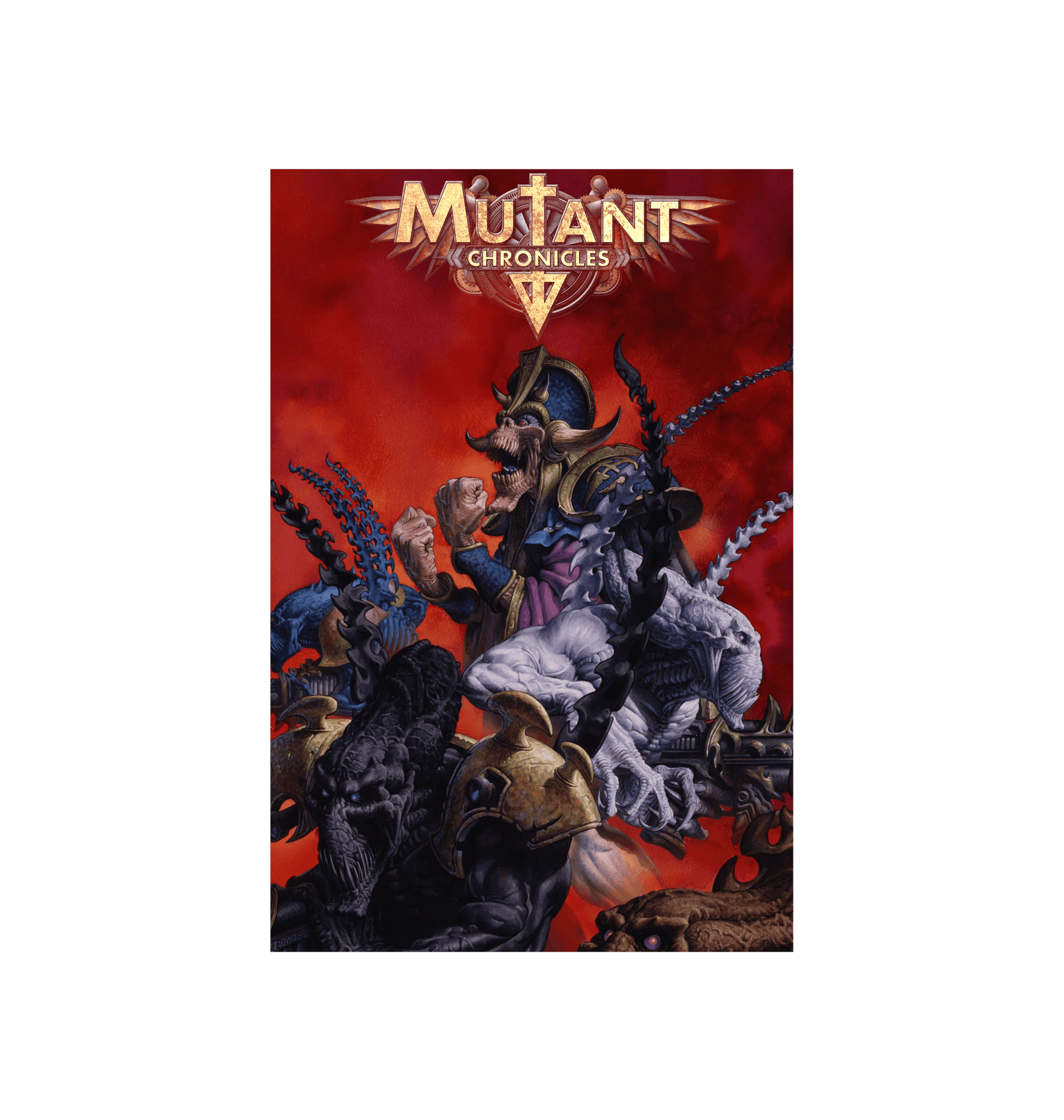 Mutant Chronicles - Lords of the Dark Legion Fine Art Print