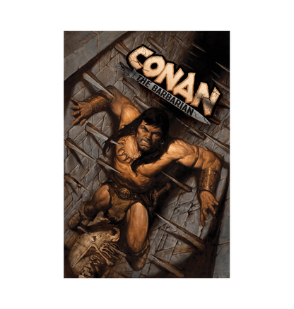 Conan Pit of Spikes unframed poster