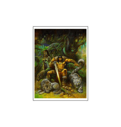 Conan - Shadow Throne Savage Sword of Conan Volume 7 Fine Art Print
