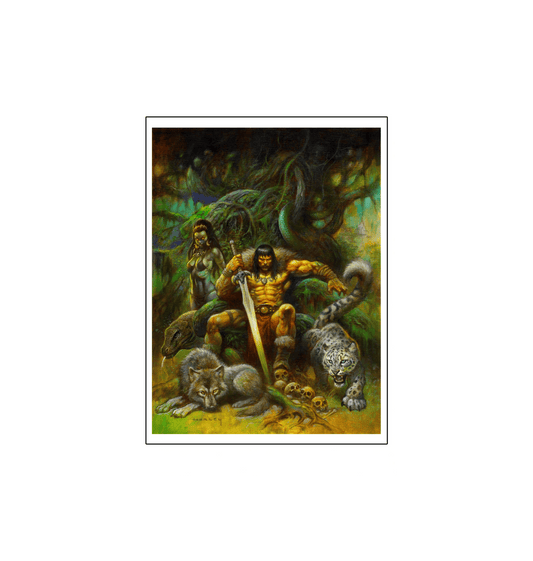 Conan - Shadow Throne Savage Sword of Conan Volume 7 Fine Art Print