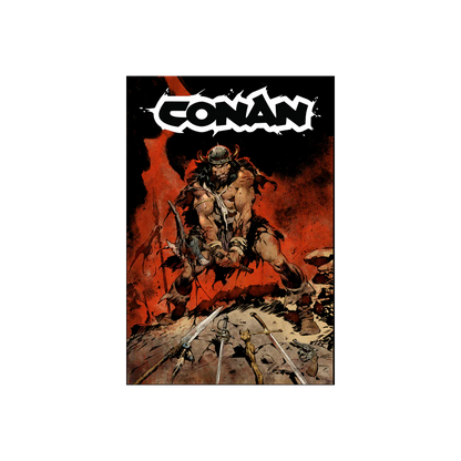 Conan Battle of the Black Stone unframed poster