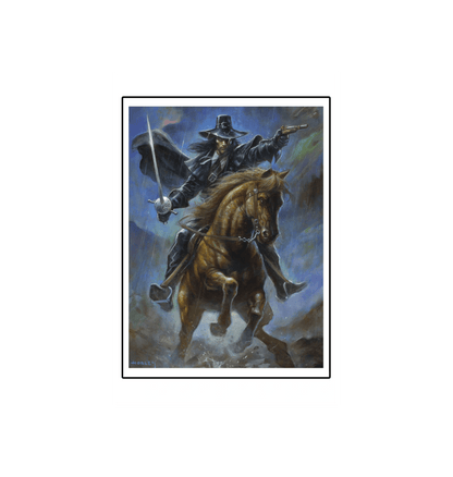 Solomon Kane - Thunder Rider Fine Art Print