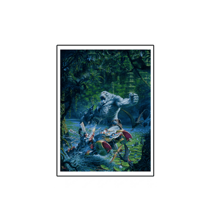 Mutant Chronicles - Mishima Charge Against the Beast Fine Art Print