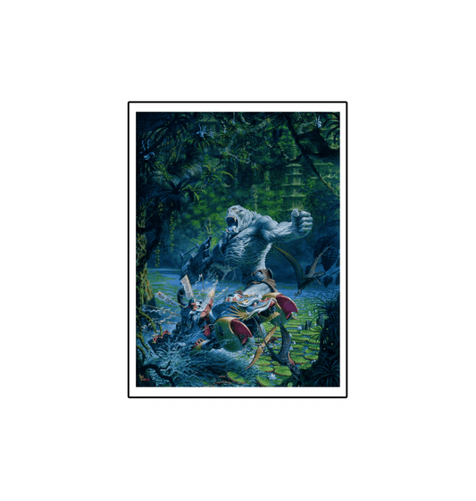 Mutant Chronicles - Mishima Charge Against the Beast Fine Art Print