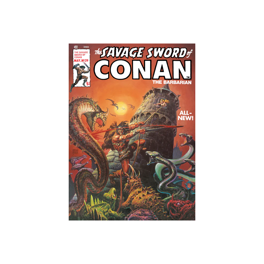 Conan Tower of the Serpent Horde Poster