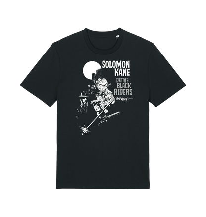 Black Printed T-shirt Front