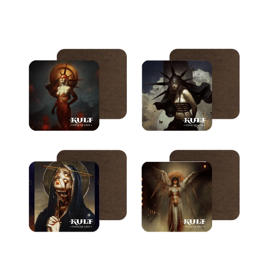 Kult: Icons of the Illusion Coaster Set