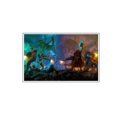 Mutant Chronicles - Siege of the Citadel (2018) Fine Art Print