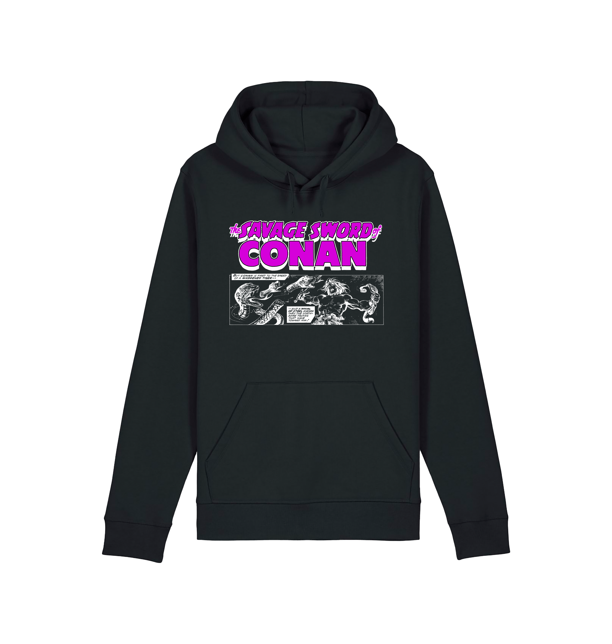 Conan People of the Black Circle Hoodie front